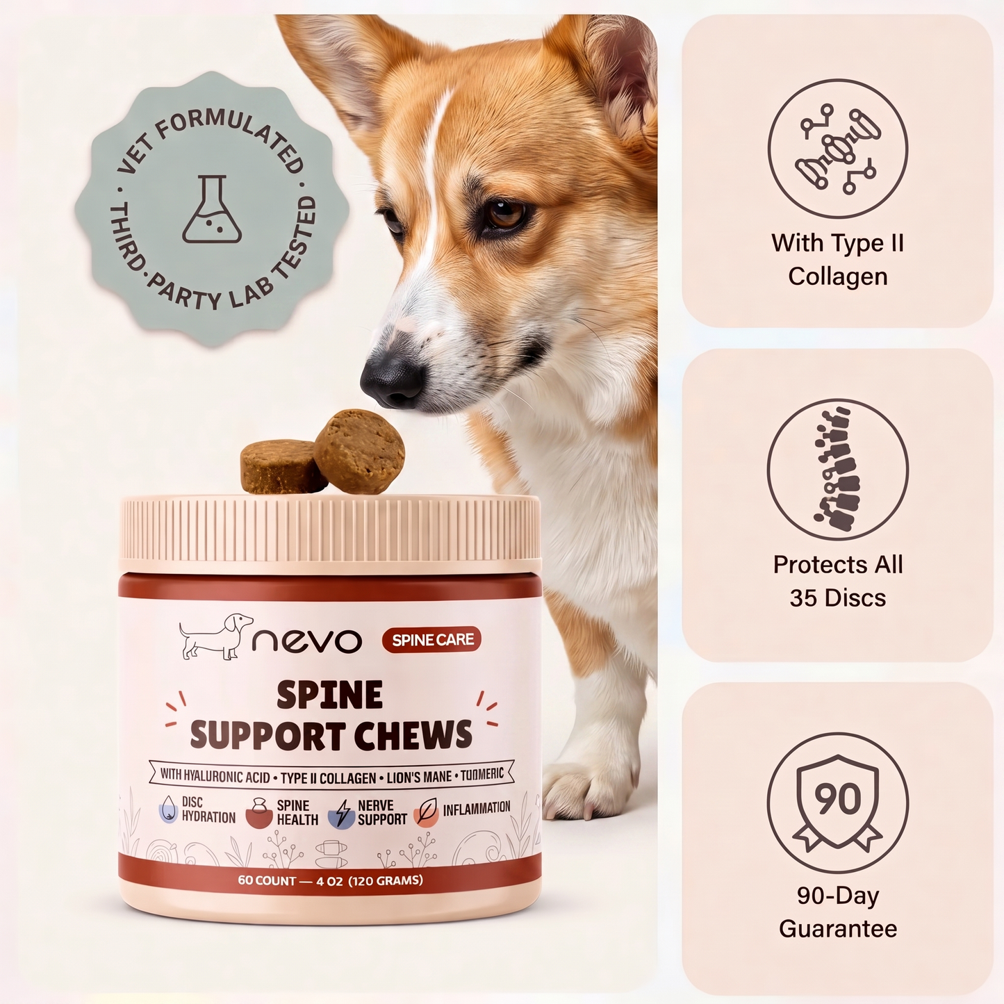 Nevo Spine Support Chews
